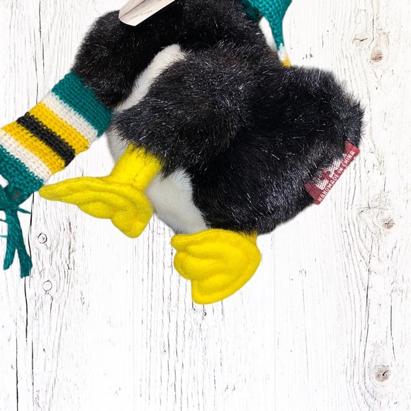 Ty Attic Treasures Waddlesworth the Penguin 8" Plush Beanie Baby 1993 With Tags - Picture 4 of 6